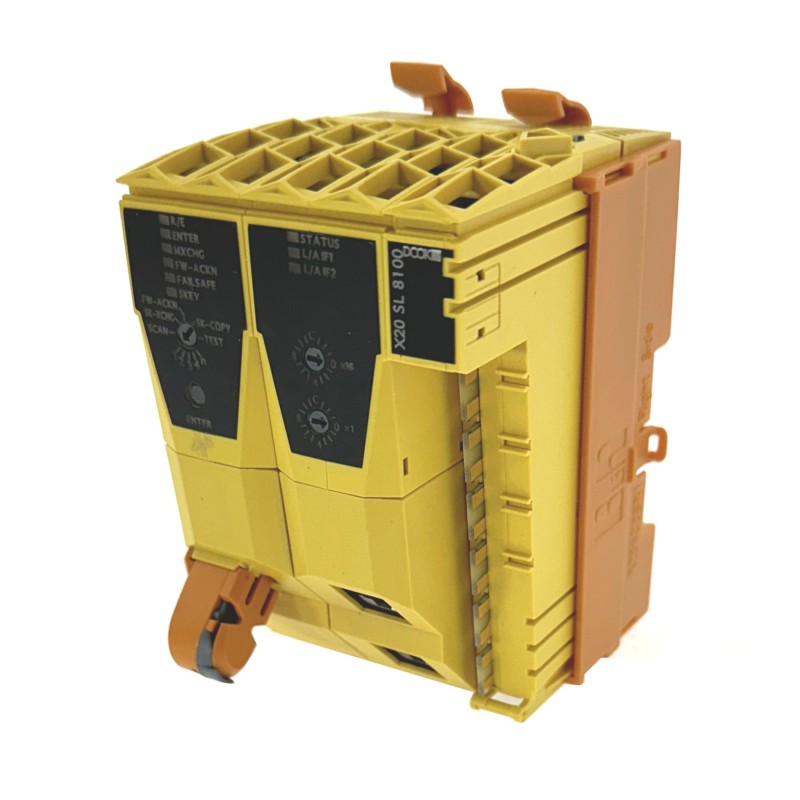 B&R - X20 SL 8100 - Safety Powerlink - X20SL8100 + X20MK0213