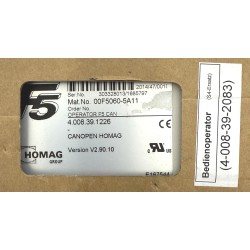 KEB Homag F5 - 4.008.39.1226 - 00F5060-5A11 - NEU