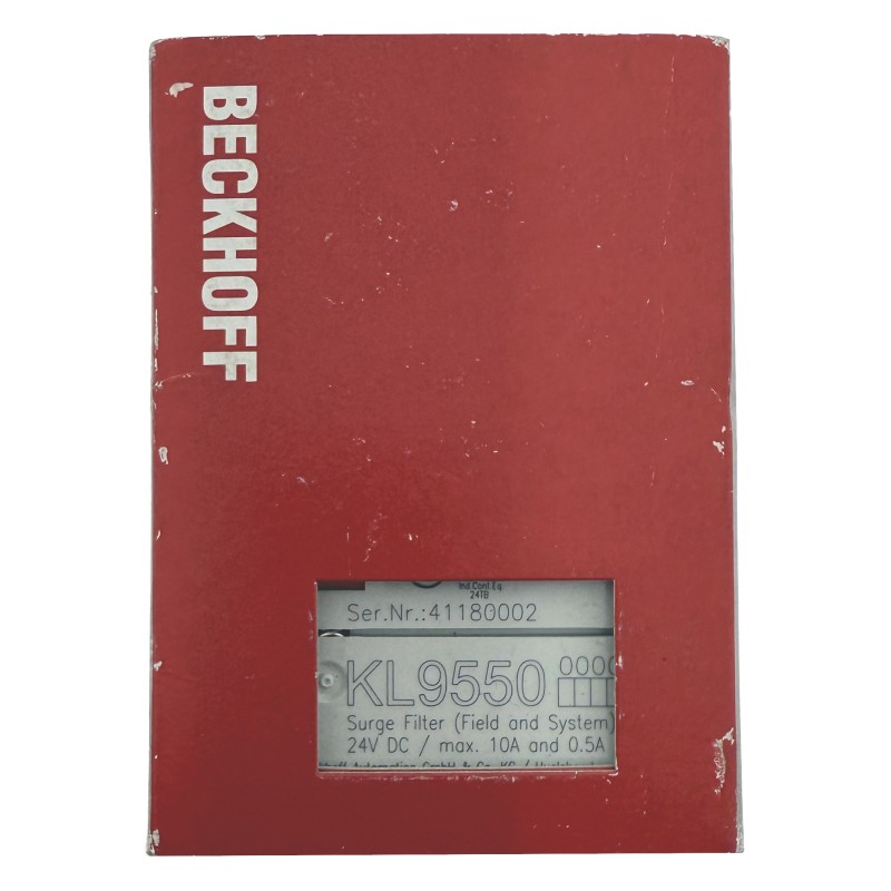 Beckhoff KL9550 - Surge filter system and field supply - KL9550 - NEU