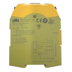PILZ 750102 - PNOZ s2 Safety relay 24VDC 3 n/o 1 n/c -   750102