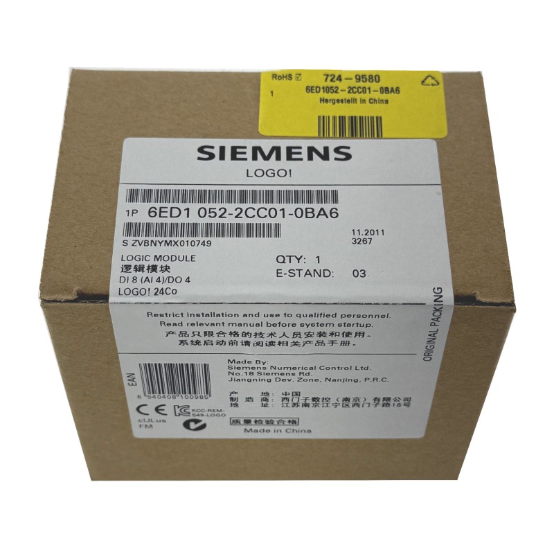 Siemens LOGO! Extension module - 6ED1052-2CC01-0BA6 - NEU