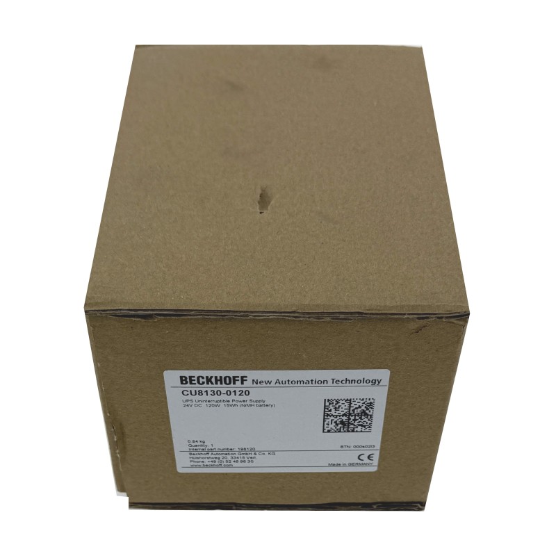 Beckhoff USV Power Supply - CU8130-0120 - NEW