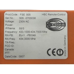 HBC Radiomatic  FSE505 - radio remote control - FSE 505