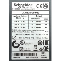 Schneider Lexium servo drive - LXM32MU90M - NEW