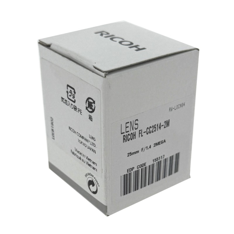 Ricoh FL-CC2514-2M TV Lens 25mm 1:1.4 - FL-CC2514-2M - NEU
