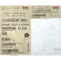 Rexroth IndraDrive Cs Power Out: 4.5A - HCS01.1E-W0013-A-02-B-ET-EC-NN-L4-NN-FW  - NEW