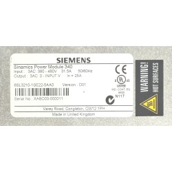 Siemens Sinamics -Power Module 340 - 6SL3210-1SE22-5AA0 - NEU