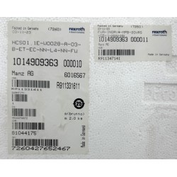 REXROTH - IndraDrive 11.5A 500V - HCS01.1E-W0028-A-03-B-ET-EC-NN-L4-NN-FW - NEU