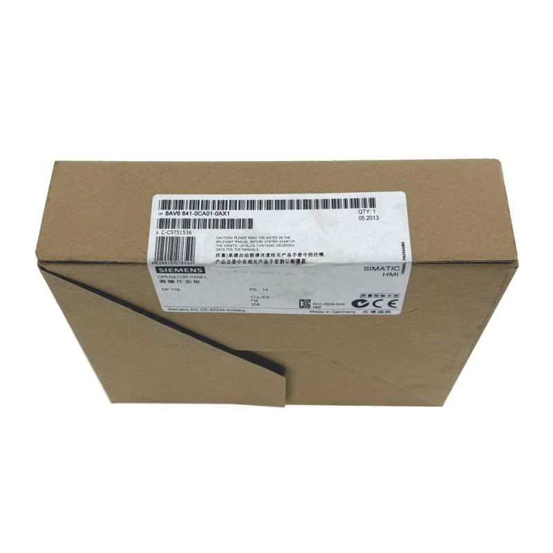 Siemens Simatic OP77B Panel - 6AV6641-0CA01-0AX1 - NEW