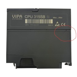 Vipa 315-2AG12 - CPU 315SB Speed 7 - 315-2AG12 - Cover gebrochen