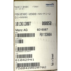 Rexroth Servomotor - MSK030C-0900-NN-M1-UG1-NNNN - NEU
