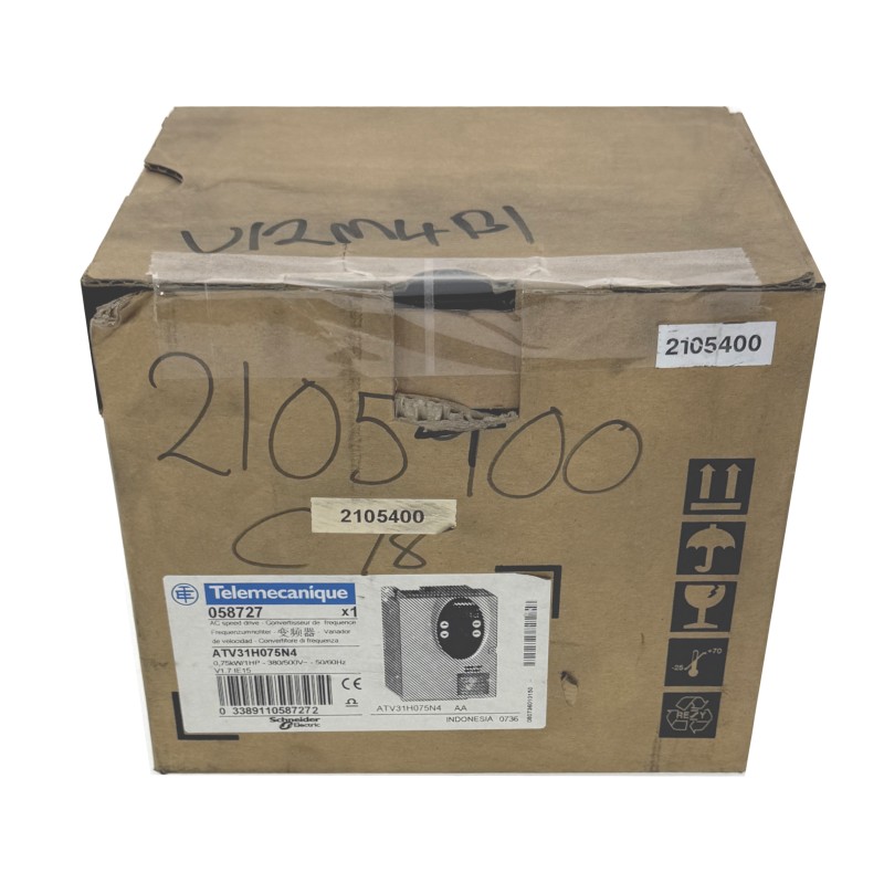 Schneider Telemecanique 2.3A  - 0.75kW - Frequency converter -  ATV31H075N4 - NEW