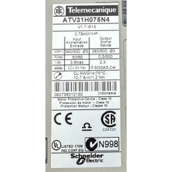 Schneider Telemecanique 2.3A  - 0.75kW - Frequency converter -  ATV31H075N4 - NEW