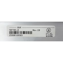 B&R - 5 slot rack  - 7BP705.0