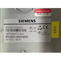 Siemens SINUMERIK - SF2X1005604 - 6FC5303-1AF02-8AX0