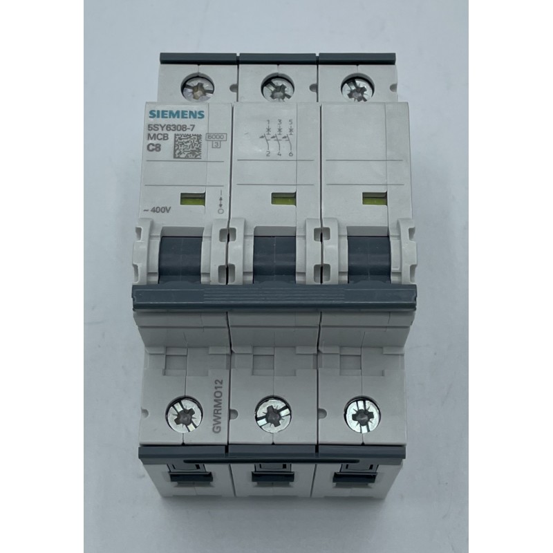 SIEMENS - CIRCUIT BREAKER 400V - 5SY6308-7