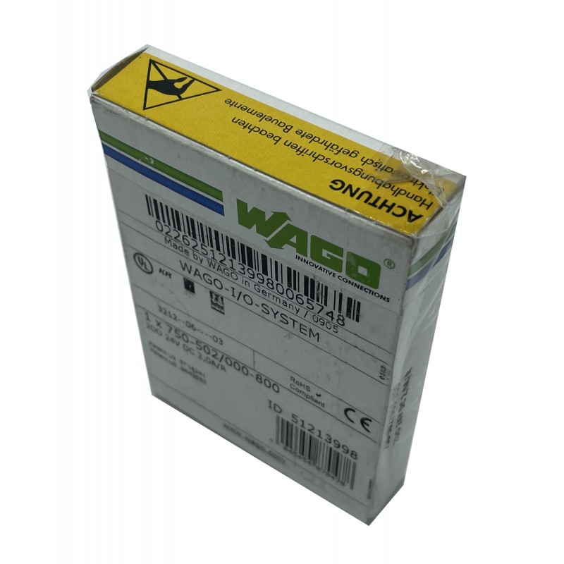 Wago IO System Digital Output 24V DC 2A - 750-502 /000-800 - NEU