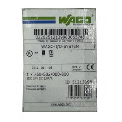 Wago IO System Digital Output 24V DC 2A - 750-502 /000-800 - NEU