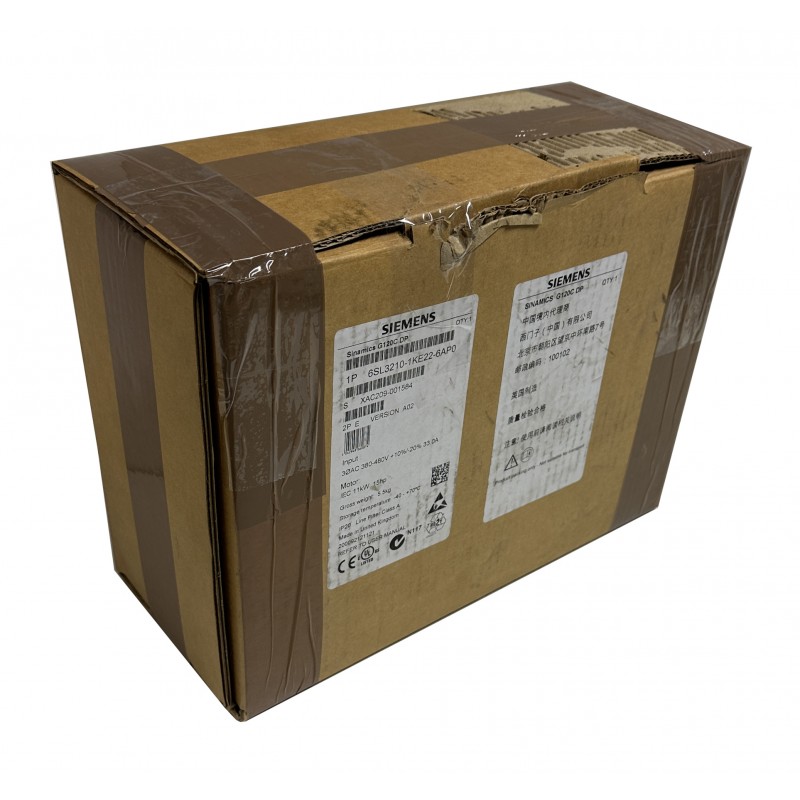 SIEMENS INVERTER - 11KW - 380÷480V- VA02/V4.4 - 6SL3210-1KE22-6AP0 - NEU
