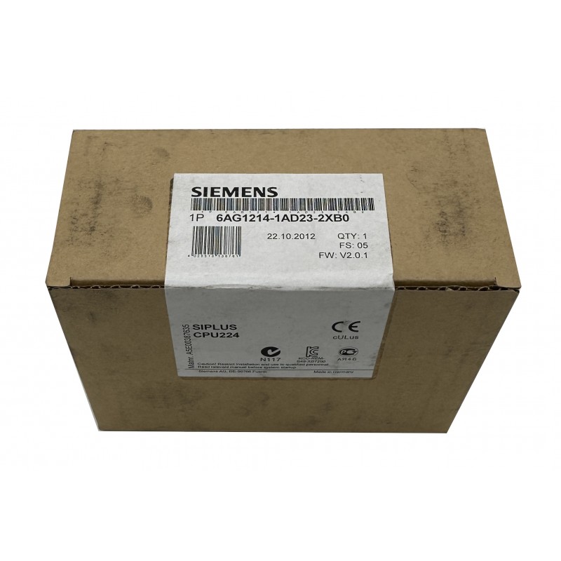 Siemens SIPLUS - CPU 224 - 6AG1214-1AD23-2XB0 - NEW