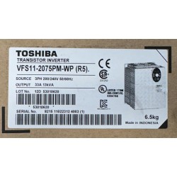 TOSHIBA (R5)  VF-S11 - 7,5kW  - 13kVA - Inverter - VFS11-2075PM-WP - NEU