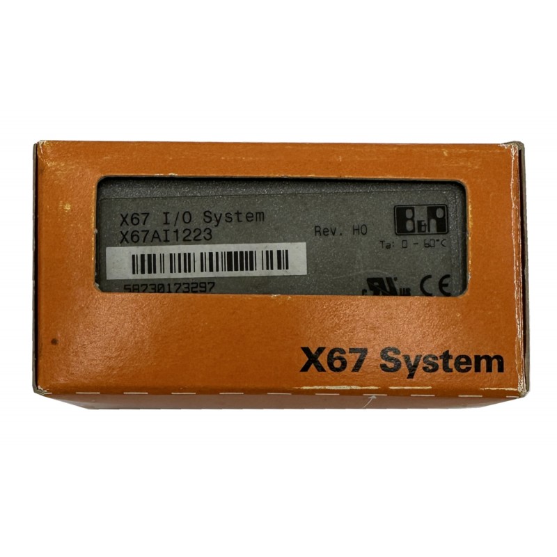 B&R - ANALOG INPUT MODULE  -  X67AI1223 - NEU
