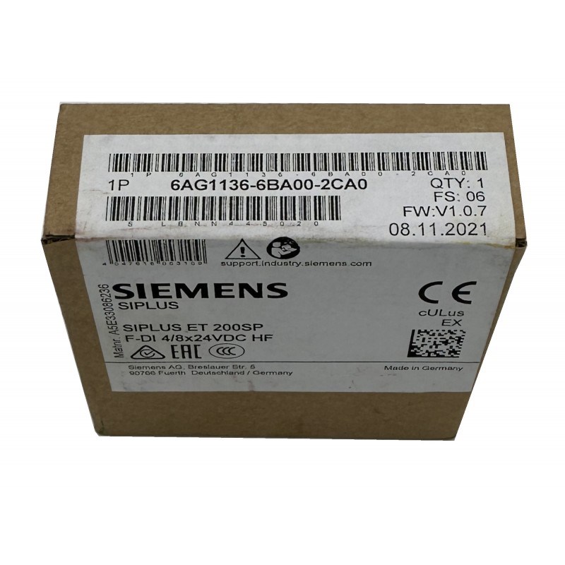 Siemens SIPLUS ET200SP- 6AG1136-6BA00-2CA0 - NEU