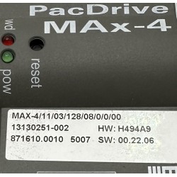 Schneider ELAU PAC DRIVE MAX-4 - MAX-4/11/03/128/08/0/0/00