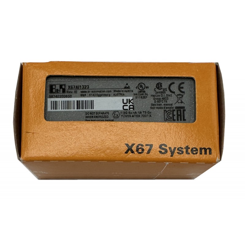 B&R - Busmodule - X67AI1323  - Rev.: I0 - NEW