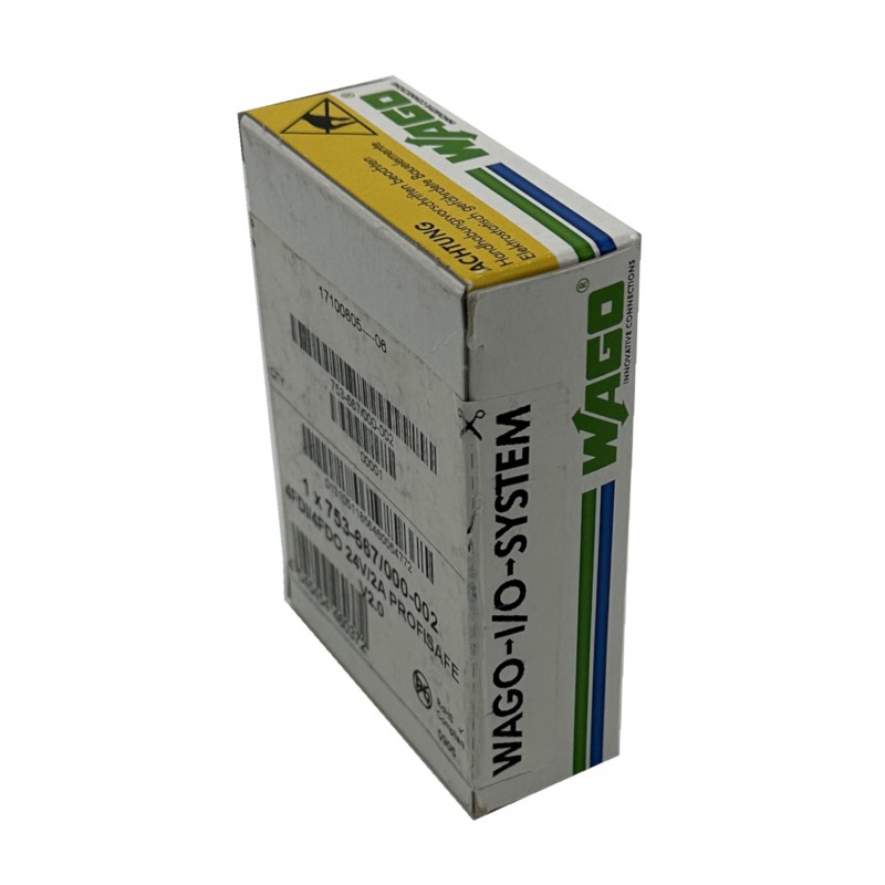 WAGO - Fail-safe 4/4 Channnel Digital Input/Output 753-667/000-002 - NEU