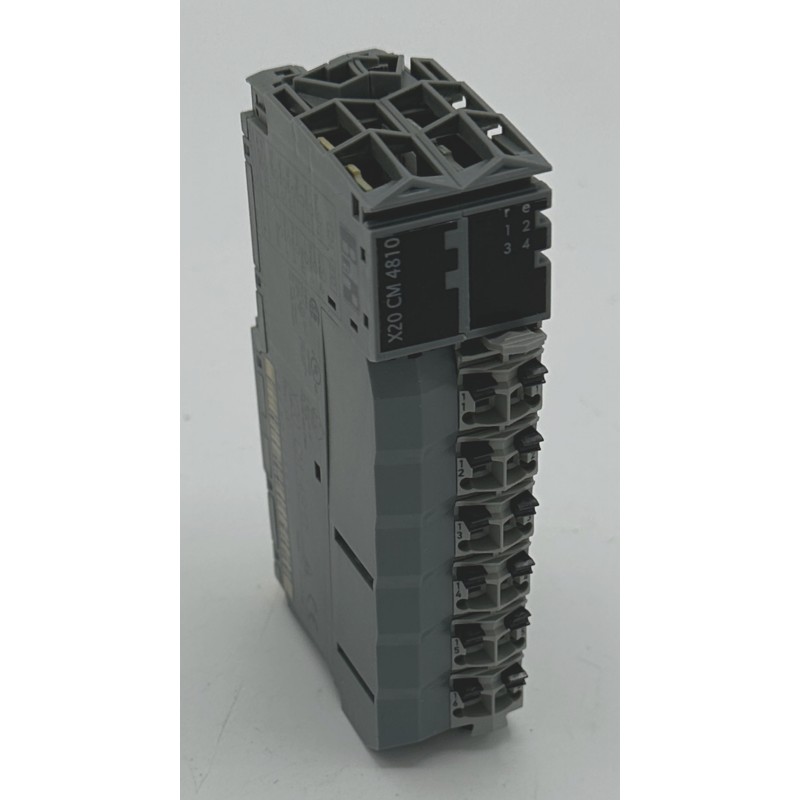 B&R - 4-channel vibration measurement and analysis module - X20CM4810  - Rev. D0