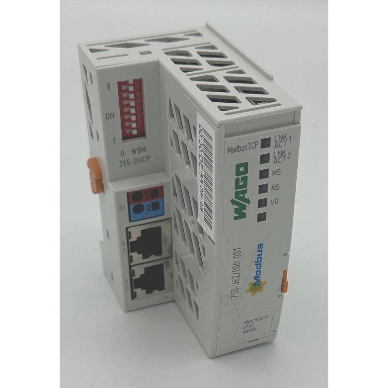 WAGO - 750-362 - Feldbus Modbus TCP - 4. Generation - 750-362/000-001 -NEW