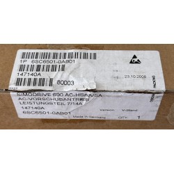 Siemens  Simodrive  Power Module AC-HSA/VSA AC - 6SC6501-0AB01 - NEW