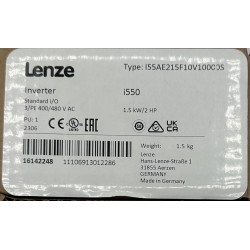 Lenze  Inverter i550 1,5kW/ 2HP - I55AE215F10V10000S - NEU
