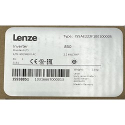 Lenze  Inverter i550 2,2kW/ 3HP - I55AE222F10010000S - NEU