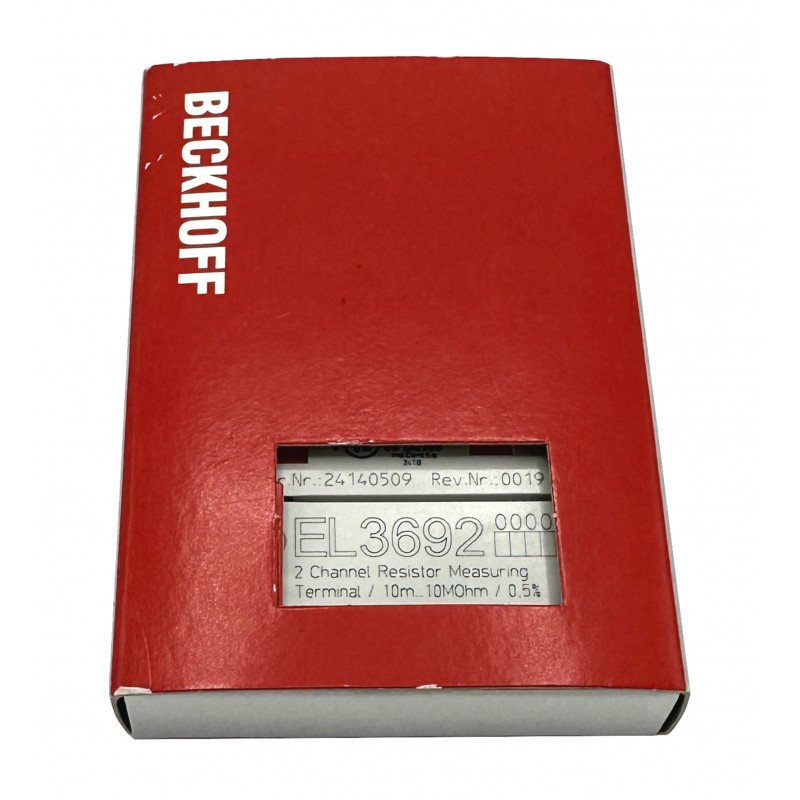Beckhoff - EtherCAT Terminal - 2-Channel-Analog-Input - EL3692 - NEW
