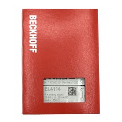 Beckhoff  4-channel-analog-output - EL4114 - NEW