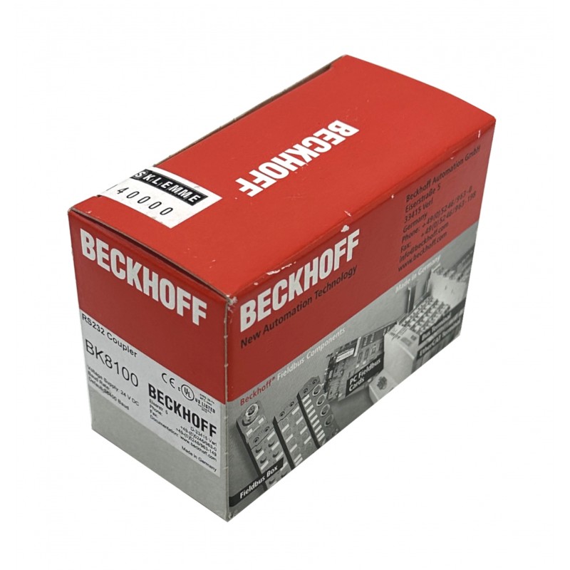 Beckhoff - RS232 serial bus coupler - BK8100 - NEW