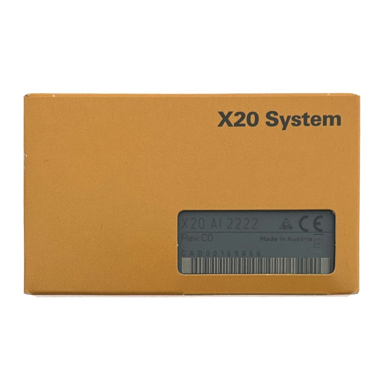 B&R Automation analog input  X20AI2222 - Rev. C0 - NEW