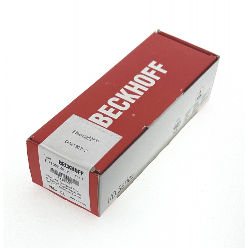 Beckhoff EP1018 - EtherCat 8-Channel-Digital-Input - EP1018-0001 - NEW