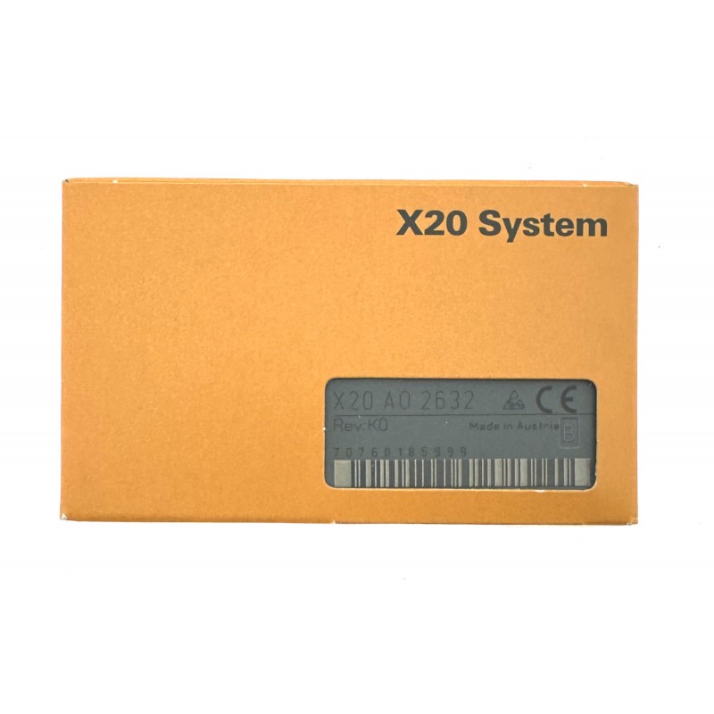 B&R Analog Output Modul - X20AO2632 - NEU