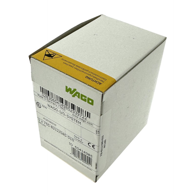 WAGO 750-8212 /040-010 - PFC200 CPU Controller - 750-8212/040-010 - NEU