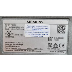 Siemens MP 377 PRO 15'' Multi Panel  - 6AV7422-2GA03-0AS0 - NEU