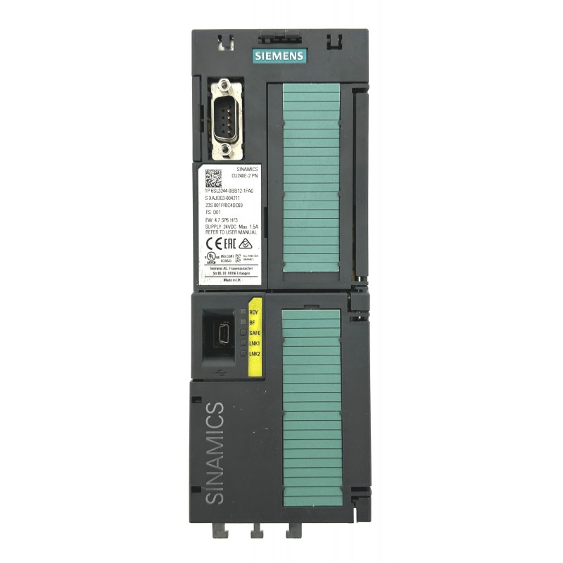 SIEMENS Sinamics Control Unit CU240E-2DP - 6SL3244-0BB12-1FA0