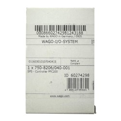 Wago 750-8206 - PFC200 - 2 x ETH, RS-232/-485, CAN, PROFIBUS - 750-8206/040-001 - NEU