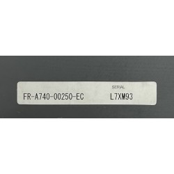 MITSUBISHI A700 -  AC380-480V 17/23A 0.2-400Hz INVERTER -  FR-A740-00250-EC