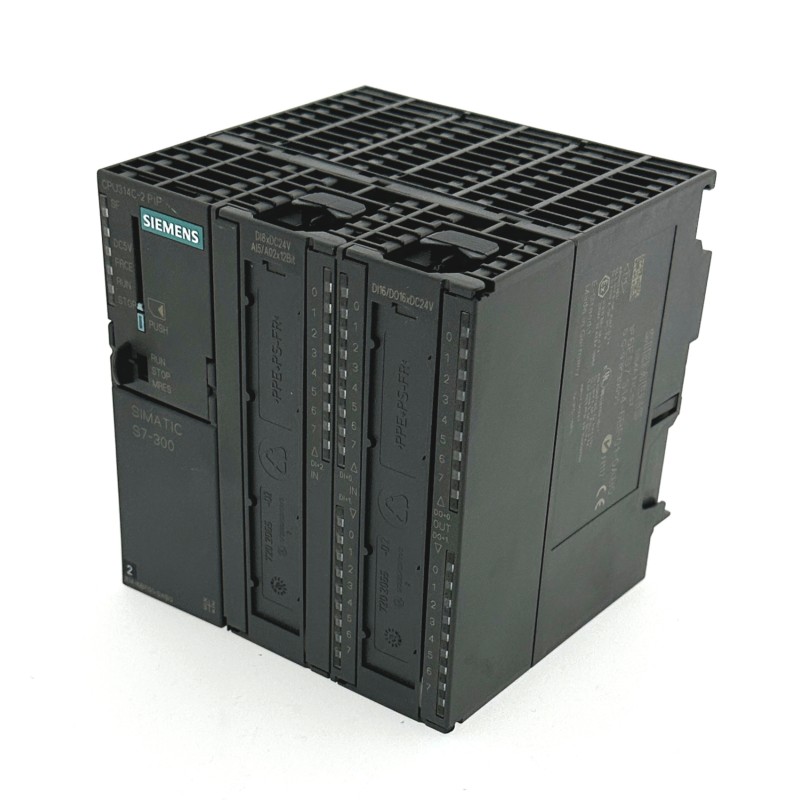 SIEMENS SIMATIC - 6ES7314-6BF01-0AB0 - S7-300 - CPU 314C-2 - 6ES7314-6BF01-0AB0