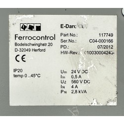 FERROCONTROL E-DARC C04 (117749) / Iron Control - E-DARC C04