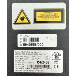 DATALOGIC DL DS8100 - SB2654A 20-30VDC Amp. 1,3-0,9 - DS8100-2110