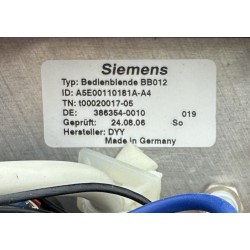SIEMENS Sinumerik - Control Panel Fron - 6FC5203-0AF25-1AA0